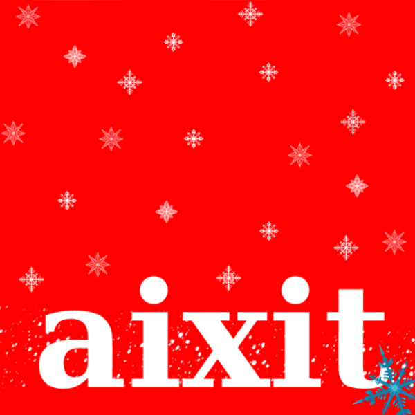 aixit Logo mit Schnee