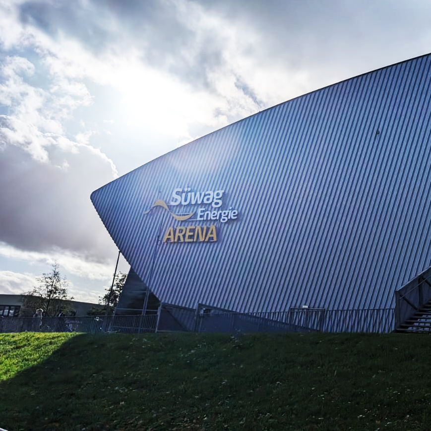 Bandwidth of the future Süwag Energie Arena with 10Gbit connection thanks to aixit aixit GmbH